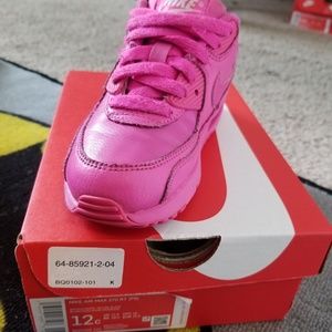 NIKE AIR MAX 90 LEATHER CASUAL SHOES